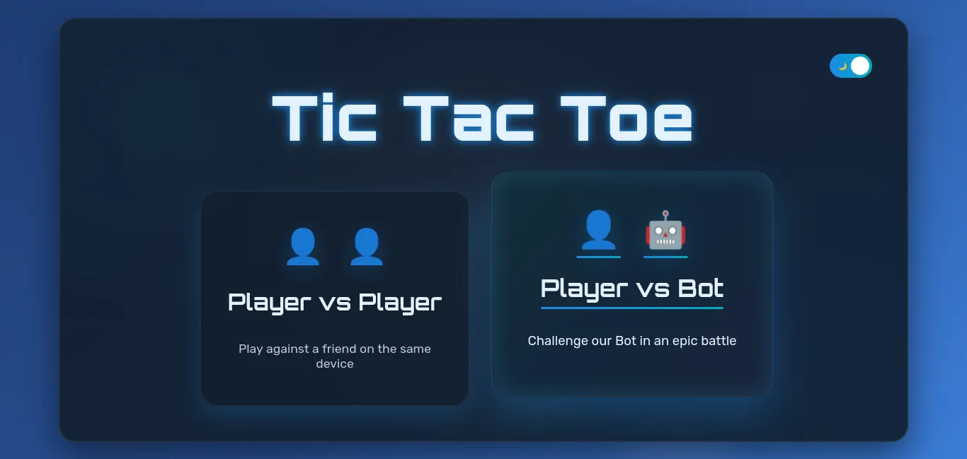 TicTacToe visual 1