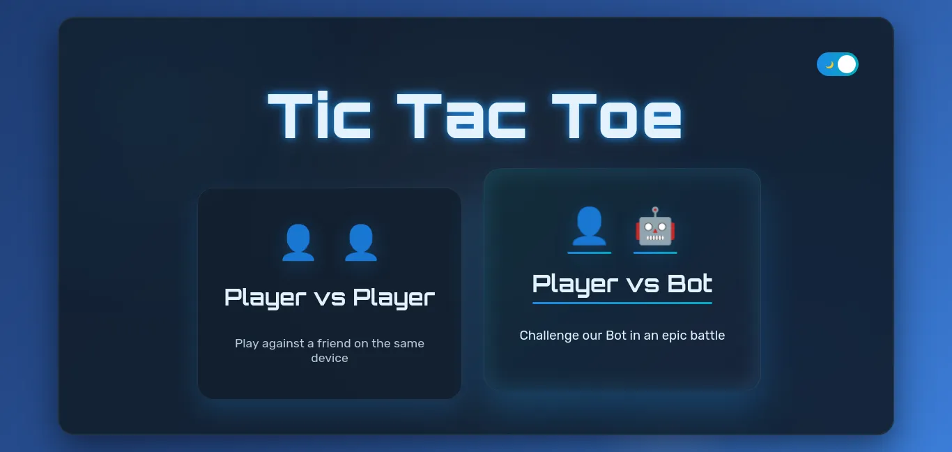 TicTacToe visual 1